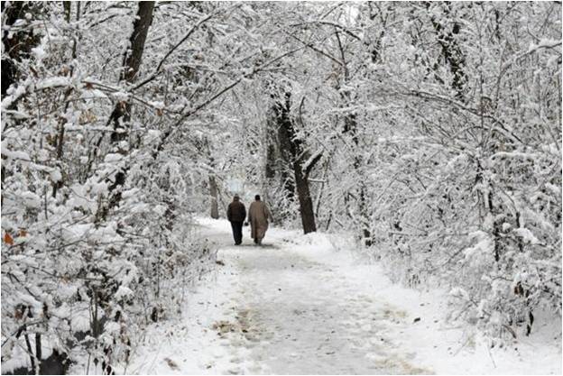 وادی میں تازہ برفباری،بارشیں