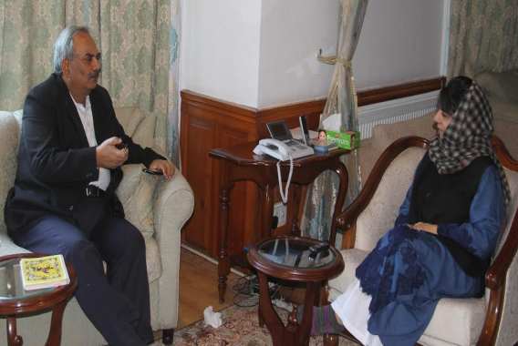 داخلہ سکریٹری کا دورہ کشمیر،مفتی اور ووہرا سے ملاقات