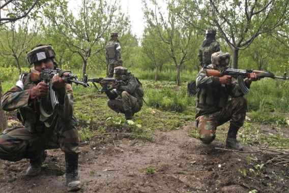 ہندوارہ میں مختصر تصادم کے دوران دو جنگجووں کو مار گرانے کا دعویٰ