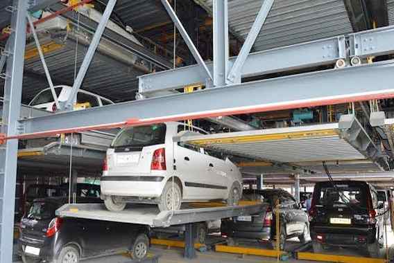 سرینگر میں اپنی نوعیت کی پہلی آٹومیٹک کارپارکنگ کا افتتاح