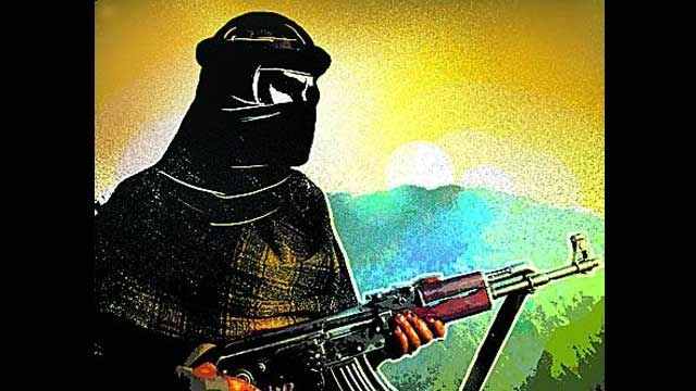 حاجن میں جنگجو نمودار،خطبہ دیا اور جلوس کی قیادت کی