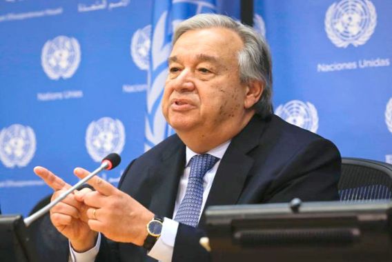 تصفیہ کشمیر کے لئے ذاتی کوششیں کر رہاہوں:سکریٹری جنرل اقوامِ متحدہ