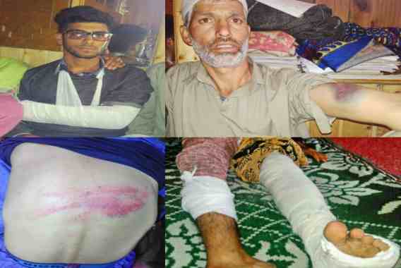 شوپیاں کے دو دیہات میں فوج کا شبانہ قہر،تباہی کے مناظر