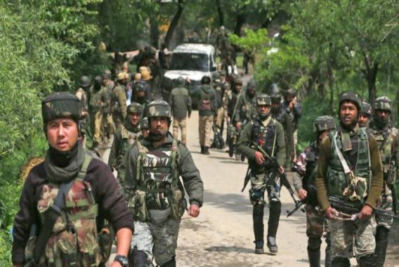 بجبہاڑہ میں فوج پر حملے کے بعد محاصرہ،فائرنگ جاری