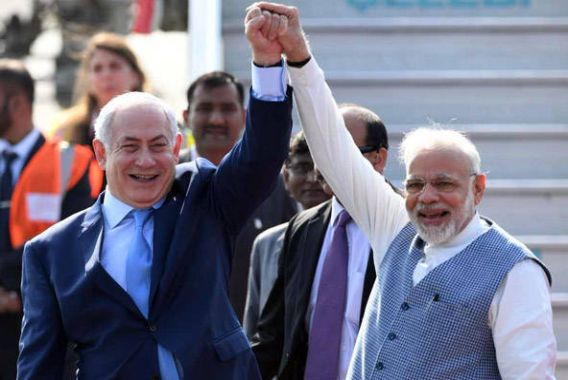 ہندوستان-اسرائیل دوستانہ کانیا آغاز ہوچکا ہے: نیتن یاہو