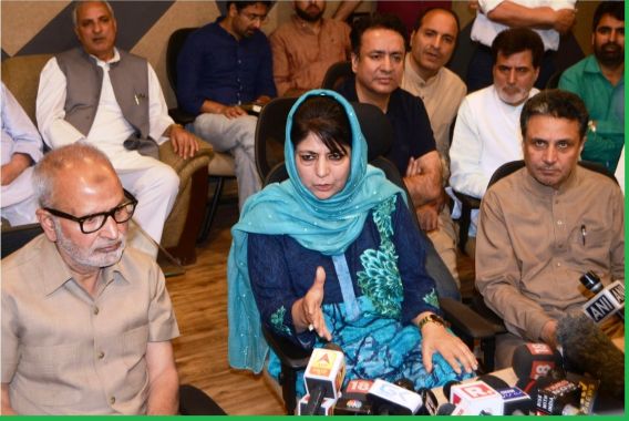 بھاجپا کی بے وفائی،محبوبہ کی پُرانی یادیں تازہ!