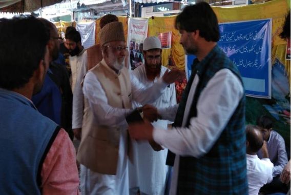 قیدیوں کے ساتھ یکجہتی،یٰسین ملک کی صدارت،صحرائی کی شرکت